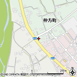 栃木県栃木市仲方町2周辺の地図