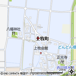 石川県小松市上牧町ろ周辺の地図