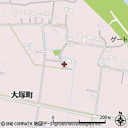 栃木県栃木市大塚町3387周辺の地図