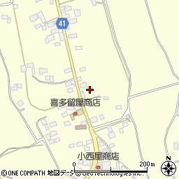 栃木県芳賀郡益子町小泉488周辺の地図
