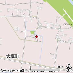 栃木県栃木市大塚町3390周辺の地図