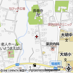 群馬県前橋市堀越町1182周辺の地図