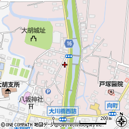 ハリカ大胡店周辺の地図