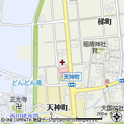 石川県小松市梯町ロ周辺の地図