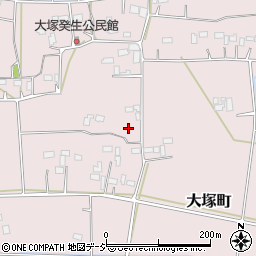 栃木県栃木市大塚町2978周辺の地図