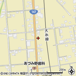 長野県北安曇郡松川村7002-102周辺の地図