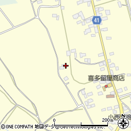 栃木県芳賀郡益子町小泉405-1周辺の地図