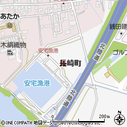 石川県小松市長崎町戊周辺の地図