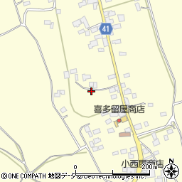 栃木県芳賀郡益子町小泉401周辺の地図