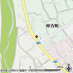 栃木県栃木市仲方町140周辺の地図