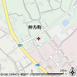 栃木県栃木市仲方町306周辺の地図