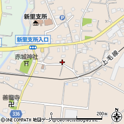 群馬県桐生市新里町武井周辺の地図