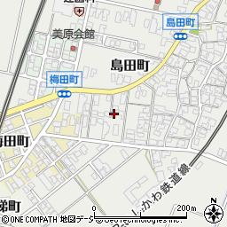 石川県小松市島田町ホ周辺の地図