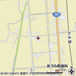 長野県北安曇郡松川村7002-123周辺の地図