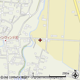 群馬県前橋市大前田町1549-23周辺の地図