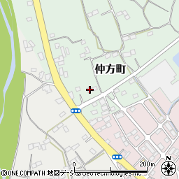 栃木県栃木市仲方町137周辺の地図