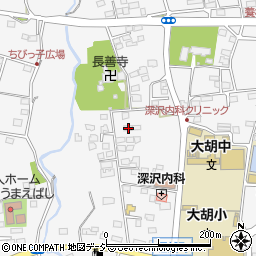 群馬県前橋市堀越町1209周辺の地図