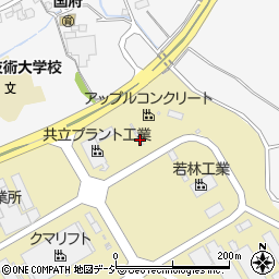 アップルコンクリート株式会社　小松工場周辺の地図