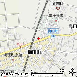 石川県小松市島田町ト30周辺の地図