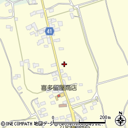 栃木県芳賀郡益子町小泉487-1周辺の地図