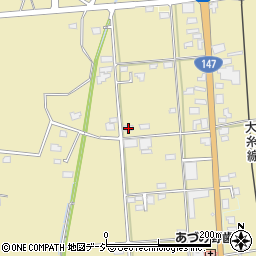 長野県北安曇郡松川村7008-66周辺の地図