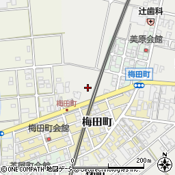 粟生小松線周辺の地図