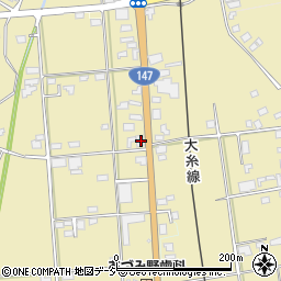 長野県北安曇郡松川村7010周辺の地図