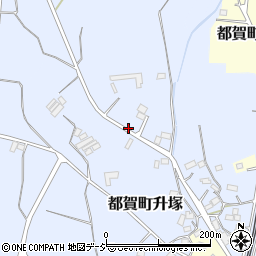 栃木県栃木市都賀町升塚423-1周辺の地図