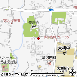 群馬県前橋市堀越町1210-3周辺の地図