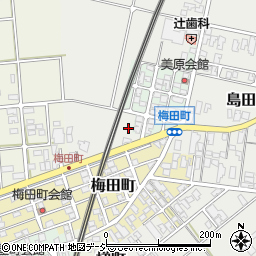石川県小松市島田町ト36周辺の地図