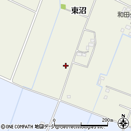 栃木県真岡市東沼250周辺の地図