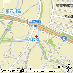 群馬県前橋市鳥取町370周辺の地図