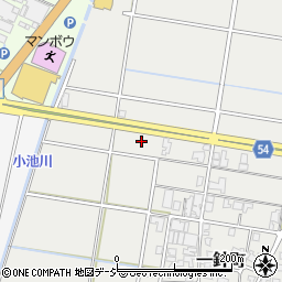 石川県小松市一針町ホ周辺の地図