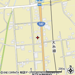 長野県北安曇郡松川村板取7011周辺の地図