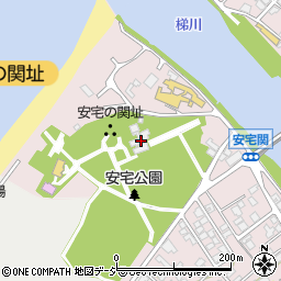 安宅住吉神社周辺の地図