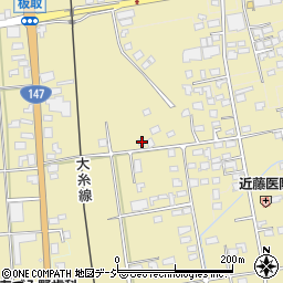 長野県北安曇郡松川村5792周辺の地図