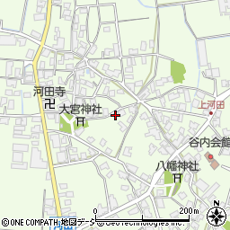 石川県小松市河田町を周辺の地図