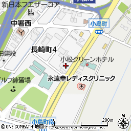 ＪＡ小松インターＳＳ周辺の地図