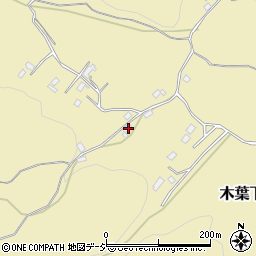 茨城県水戸市木葉下町118周辺の地図