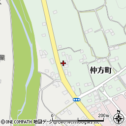 栃木県栃木市仲方町141周辺の地図