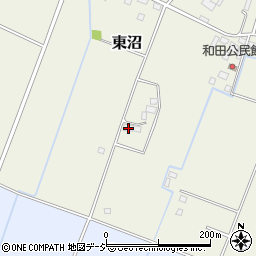 栃木県真岡市東沼278周辺の地図