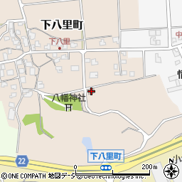 下八里町公民館周辺の地図