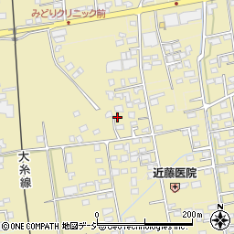 長野県北安曇郡松川村5722-59周辺の地図