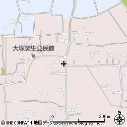 栃木県栃木市大塚町3116周辺の地図