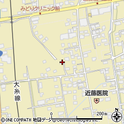 長野県北安曇郡松川村5722-62周辺の地図