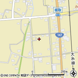 長野県北安曇郡松川村板取7008周辺の地図