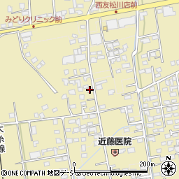 長野県北安曇郡松川村5722-24周辺の地図