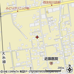 長野県北安曇郡松川村5722-21周辺の地図