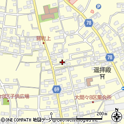 群馬県みどり市大間々町大間々303-1周辺の地図