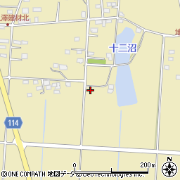 群馬県前橋市大前田町1554-47周辺の地図